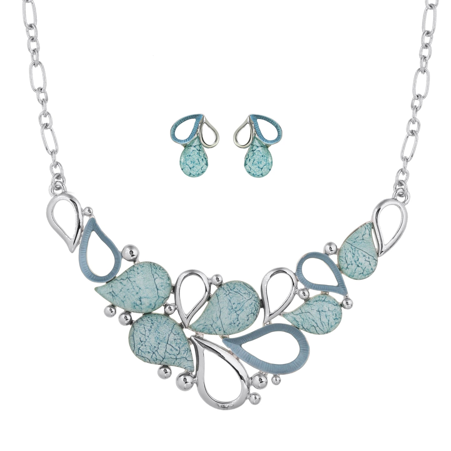 Tear Drop Absract Necklace