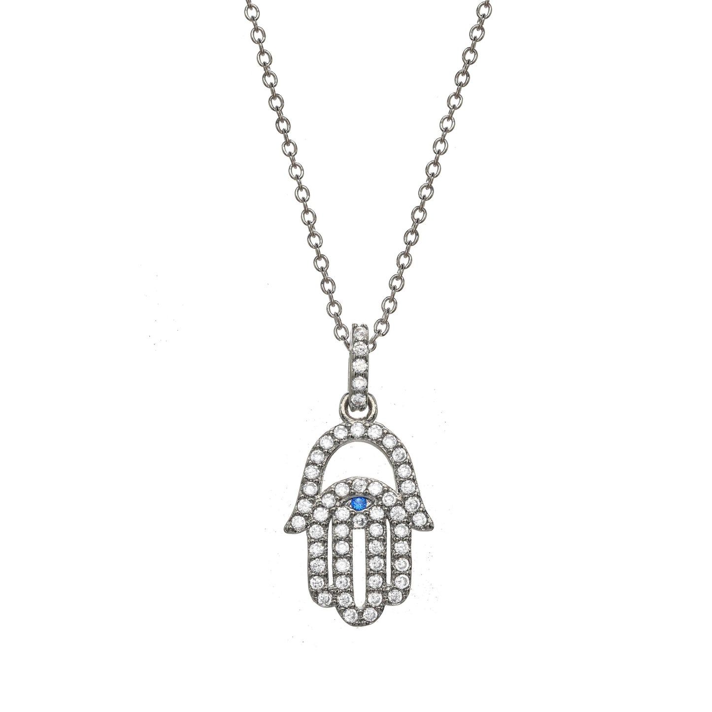 Hamsa Hand Pendant Necklace