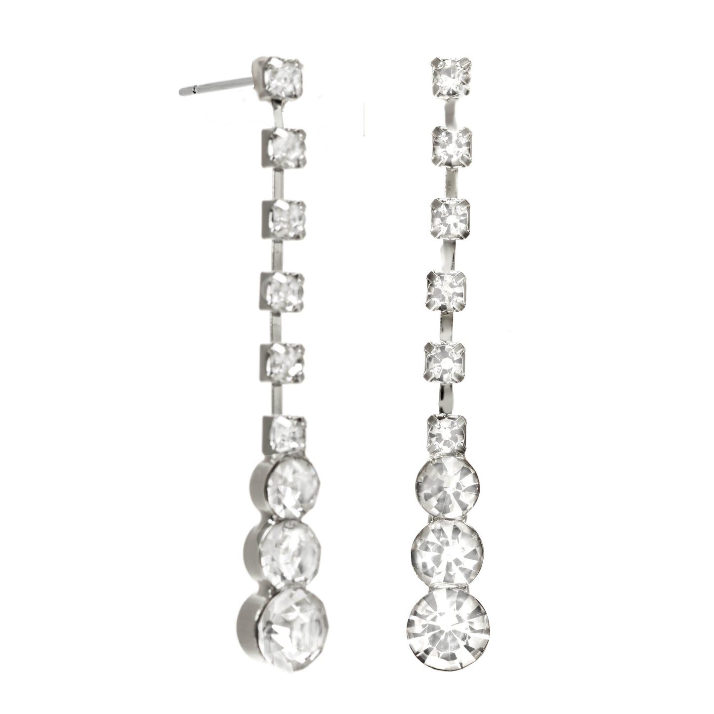 Bubble Crystal Sweetheart Necklace Set