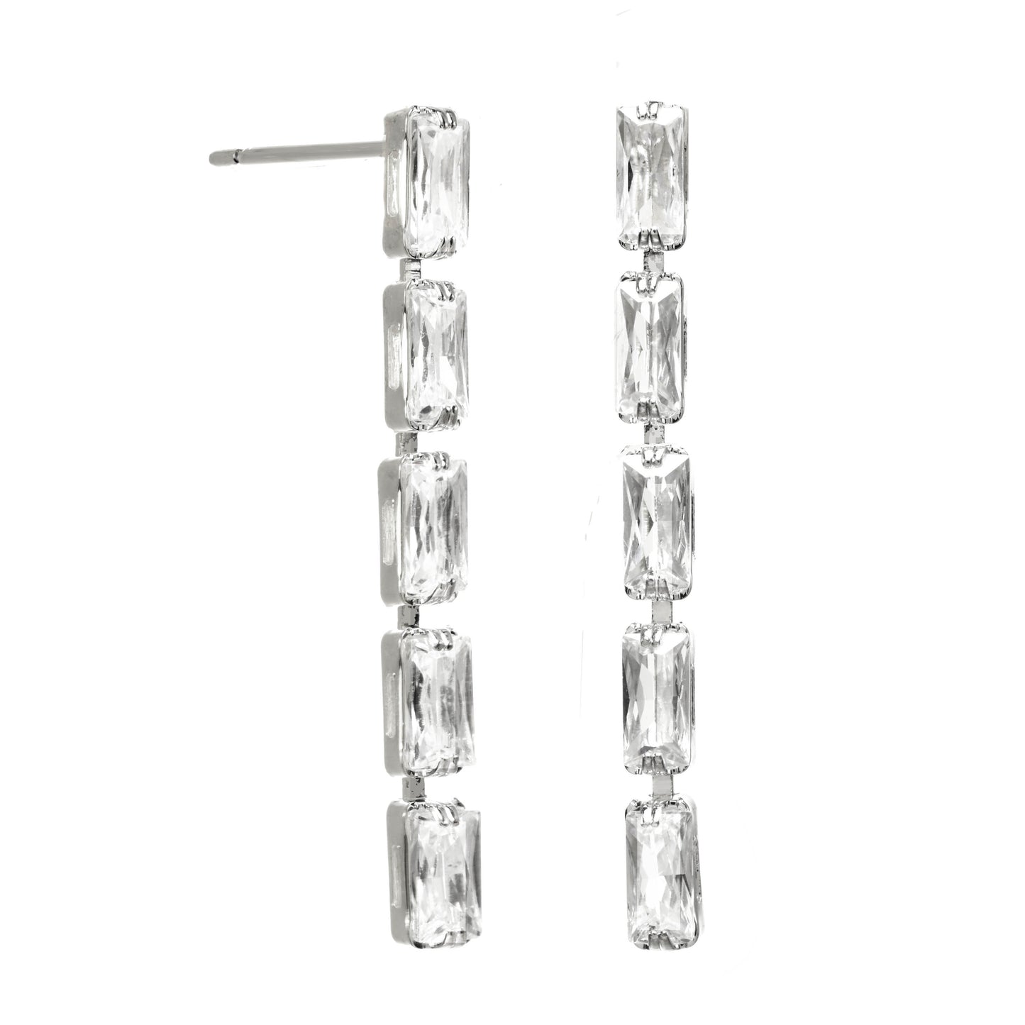 Baguette Crystal Set