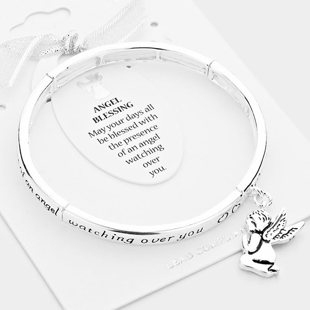 Angel Inspirational Stretch Bracelet