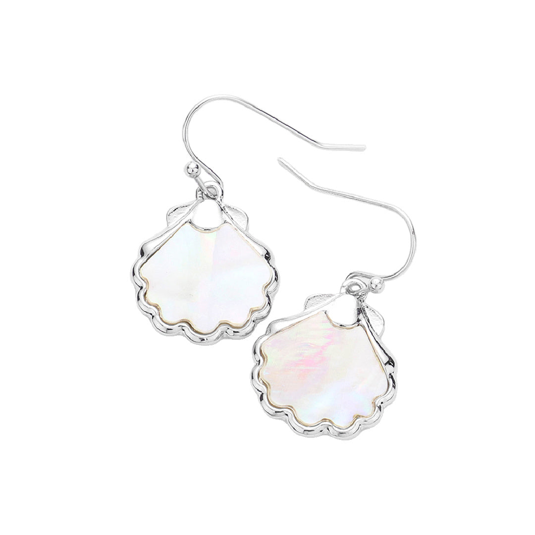 Mother Of Pearl Shell Earrings