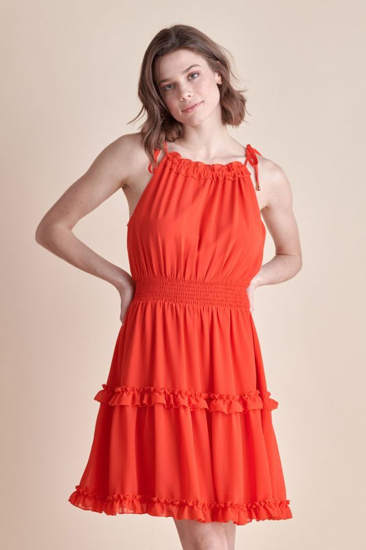 Coral Dress