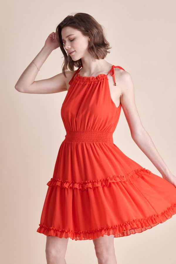 Coral Dress
