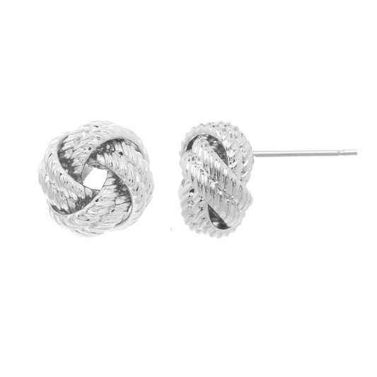 Textured French Knot Earring