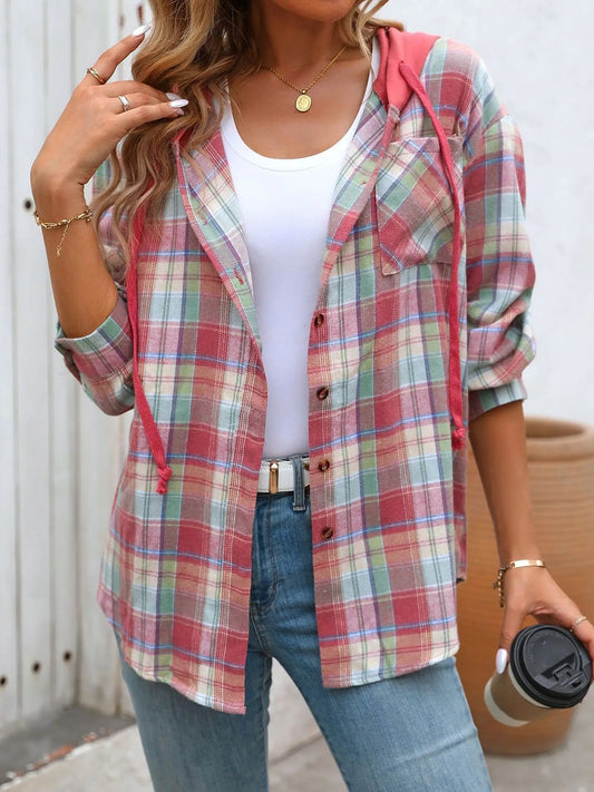 Lightweight Plaid Shacket