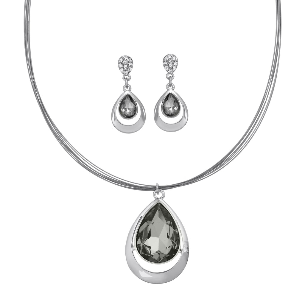 Tier Drop Pendant Necklace