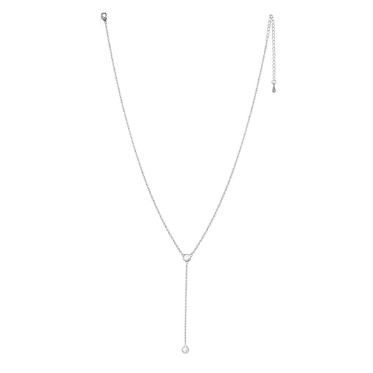 SINGLE DROP CRYSTAL NECKLACE