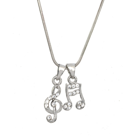 MUSIC NOTES NECKLACE