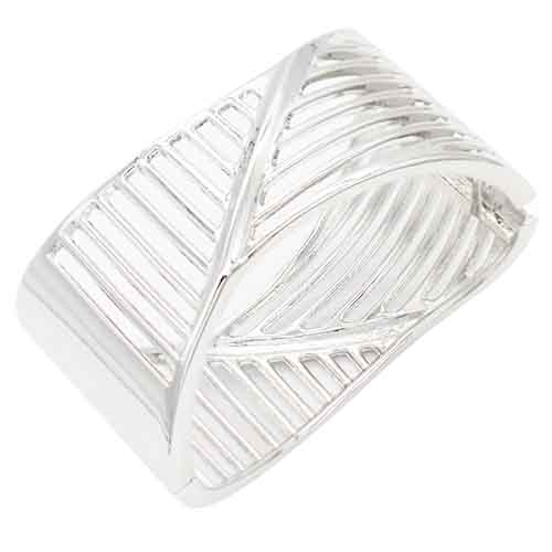 Fluted Hinge Bracelet