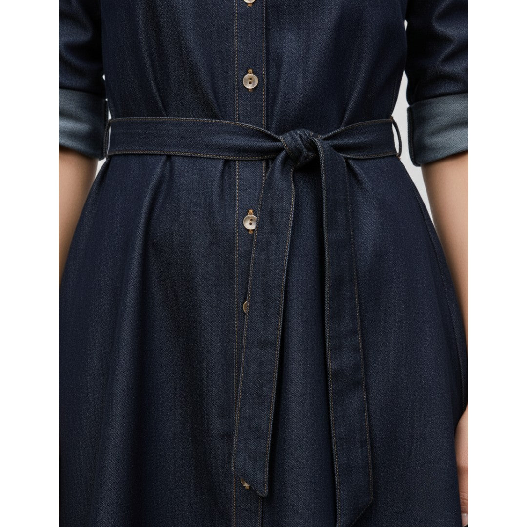 Denim Shirt Dress