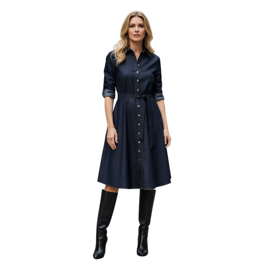 Denim Shirt Dress