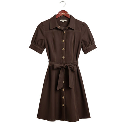 Denim Shirt Dress