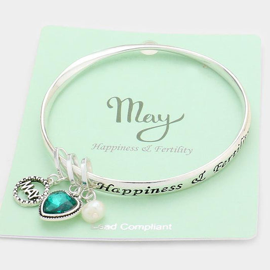 Birthstone Bracelets - May