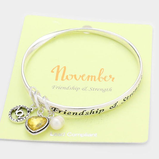 Birthstone Bracelets - November