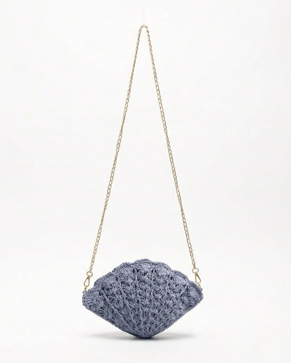 Crochet Shell-Shaped Bag