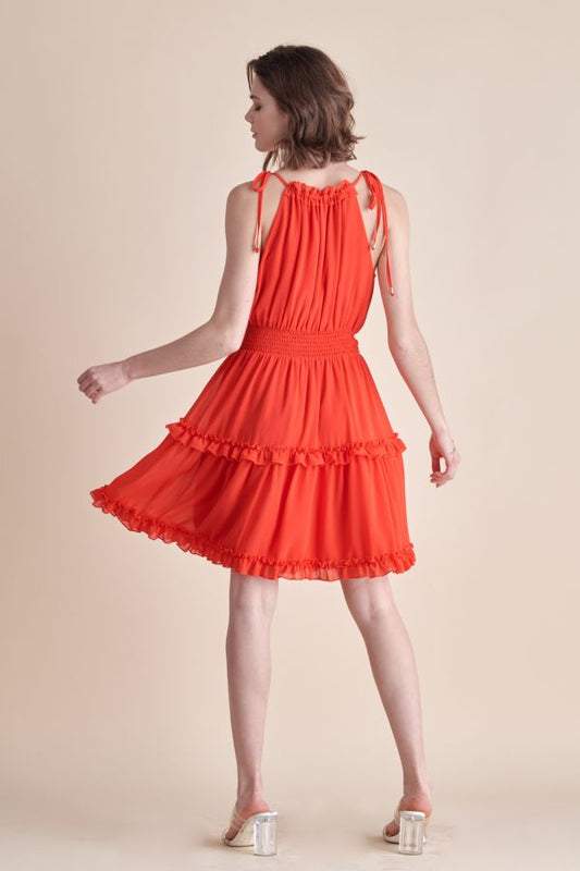 Coral Dress